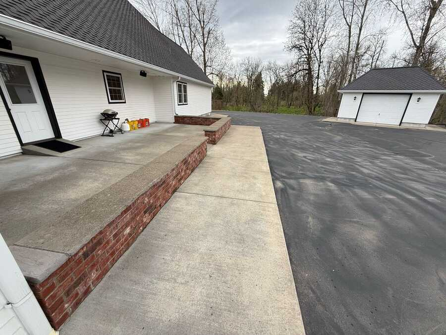 Concrete cleaning project